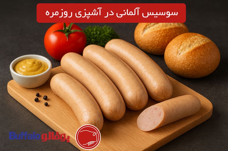 سوسیس آلمانی در آشپزی روزمره، خوشطعم، متنوع و مناسب هر سلیقه